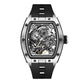 Automatic Waterproof Fashion Sport Skeleton Analog Mechanical Watch for Men Inspirational Watches