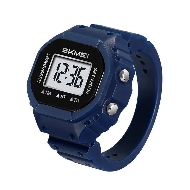SKMEI 2699 New LED Digital Women Fashion Cool Rings Finger Watches Chronograph Plastic Watches Lady Jewelry （Cannot adjust size） Inspirational Watches