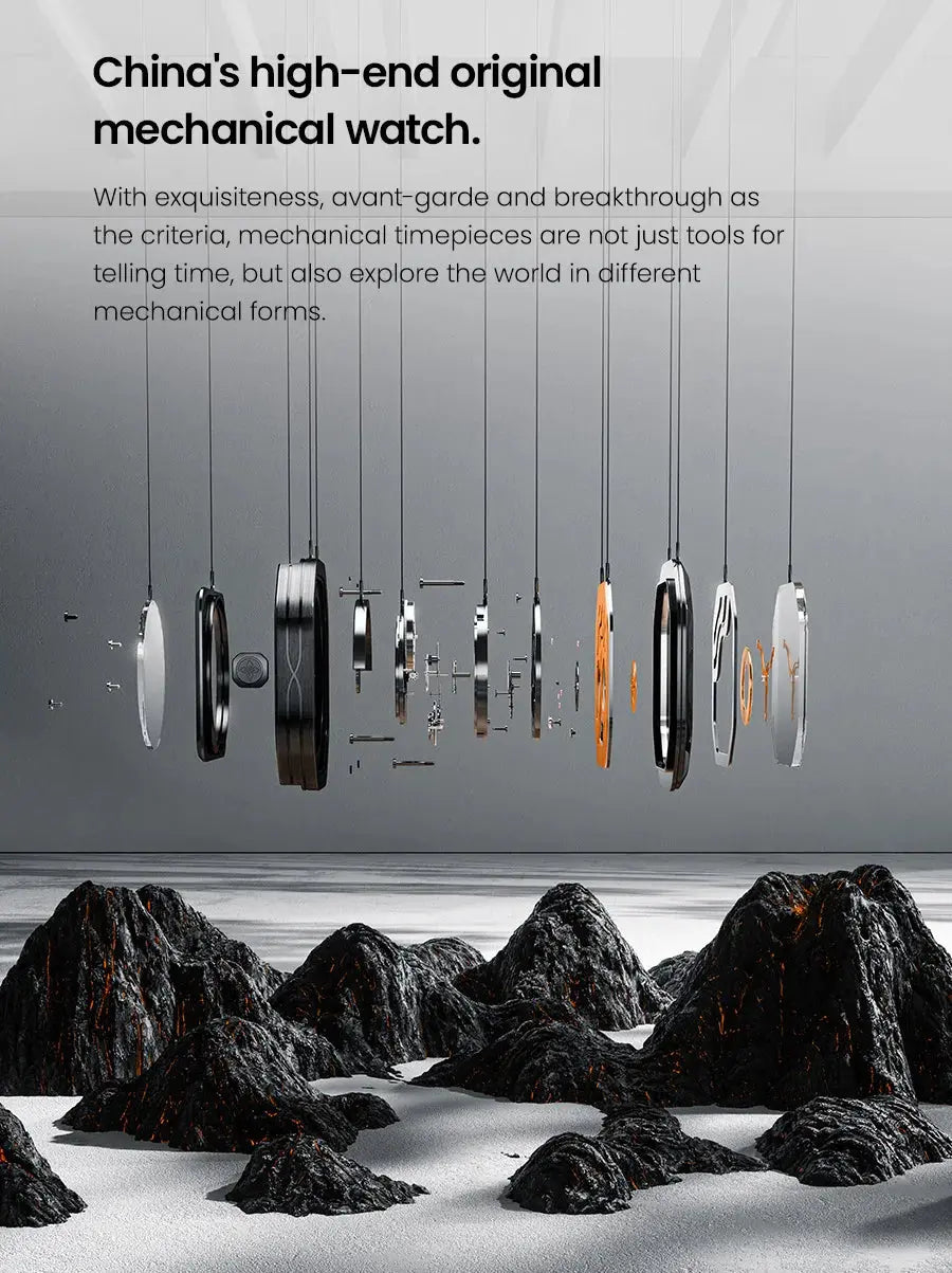 Tourbillon Luxury Skeleton Manual Mechanical Inspirational Watches