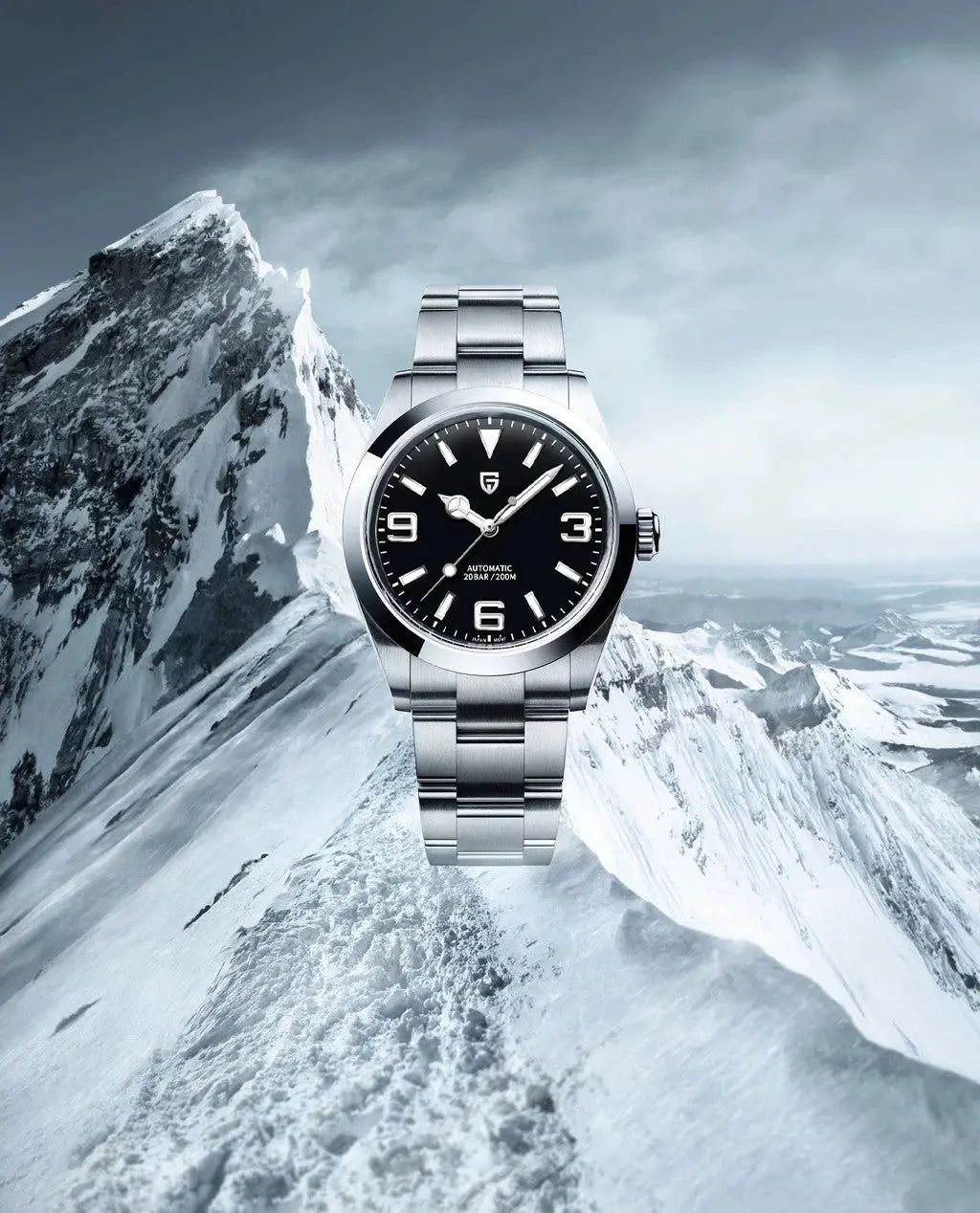 Sapphire Glass AR Coated Automatic Luminous Watch for Men Inspirational Watches