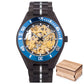 Luxury Wooden Mechanical Watches for Men – Premium Automatic Timepiece with Oversized Dial - Inspirational Watches