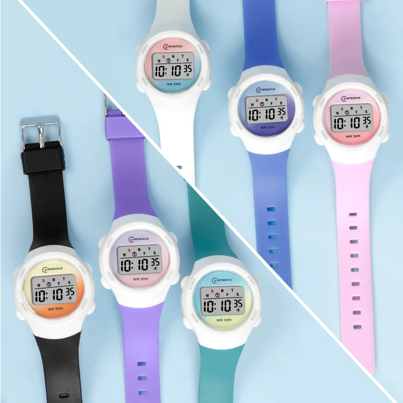 Digital 30M Waterproof Kids Sports Watch Inspirational Watches