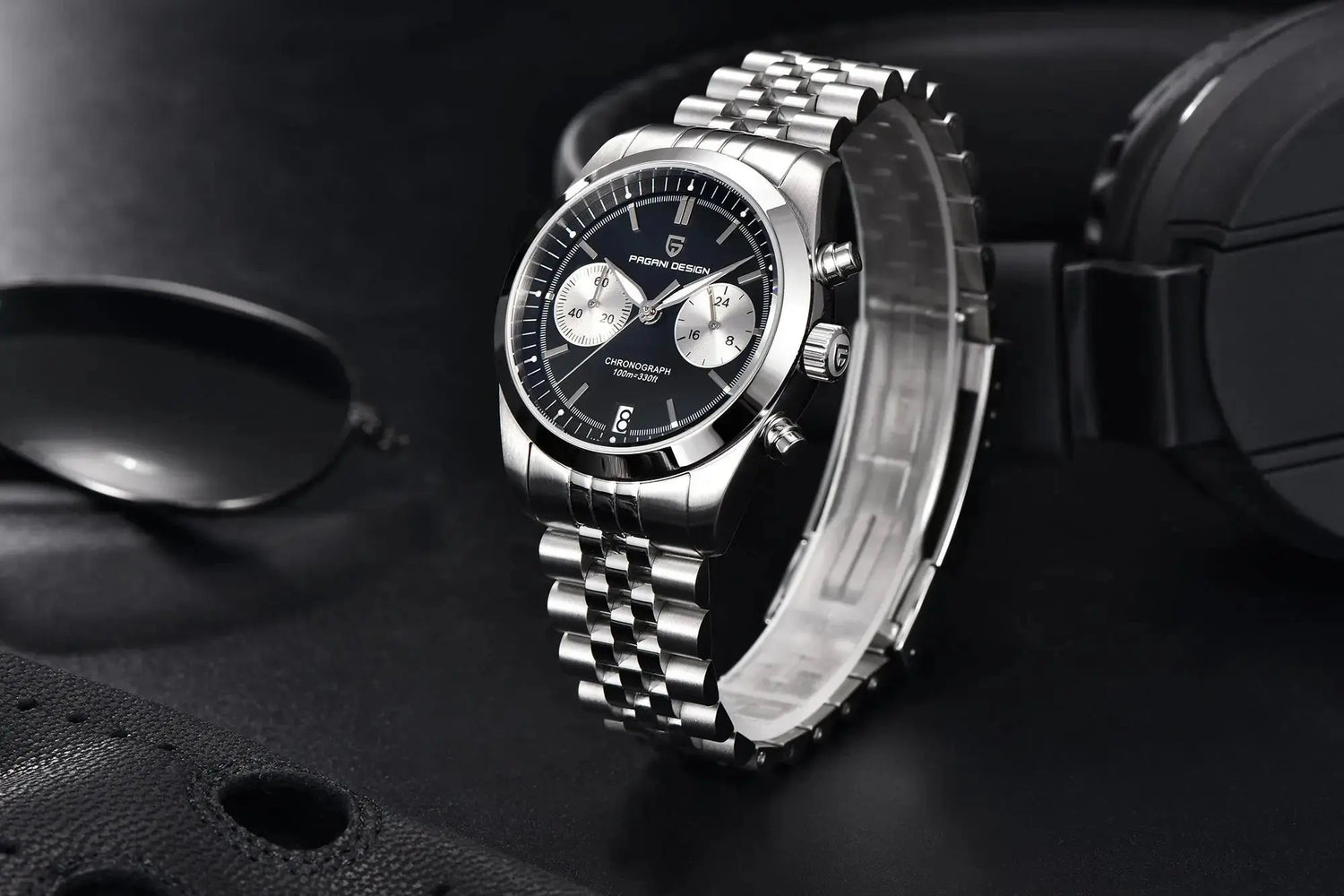 Sports Quartz Chronograph Men Luxury Watches Sapphire Stainless Steel Diving Clock Inspirational Watches