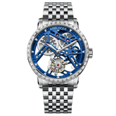 Tourbillon Luxury Skeleton Manual Mechanical Inspirational Watches