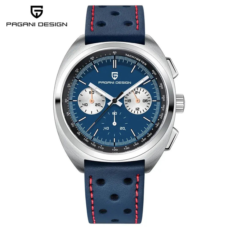 Luxury 40mm Stainless Steel Sports Watch with Chronograph - Inspirational Watches