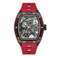 Automatic Waterproof Fashion Sport Skeleton Analog Mechanical Watch for Men Inspirational Watches