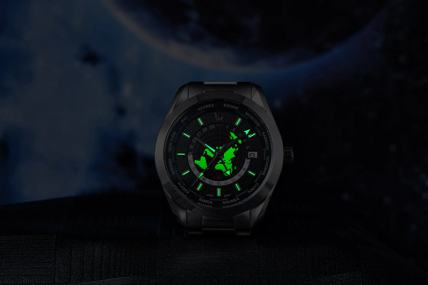Light Luxury NH34A Movement Sapphire Glass Man watch 316L All Steel Waterproof Inspirational Watches