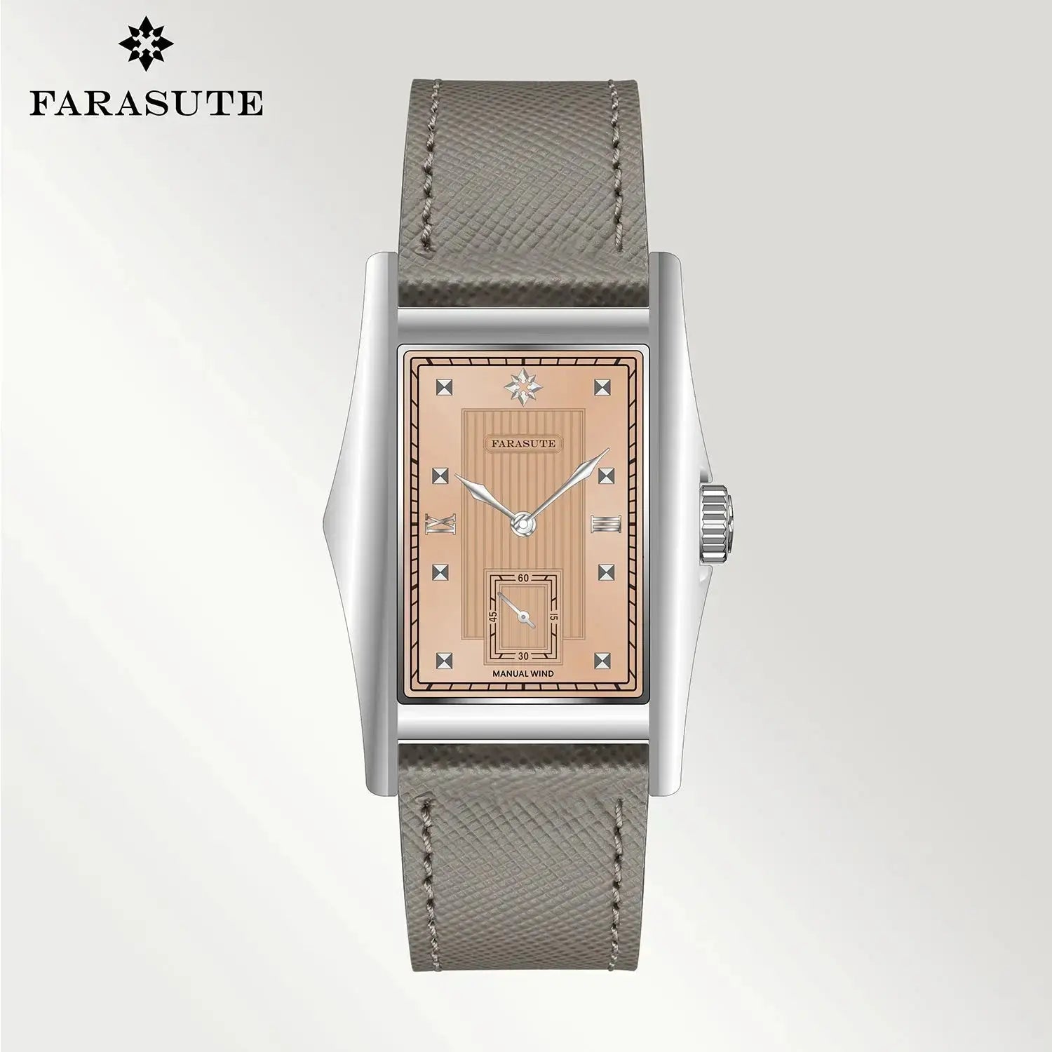 Square Dial Mechanical Movement Inspirational Watches