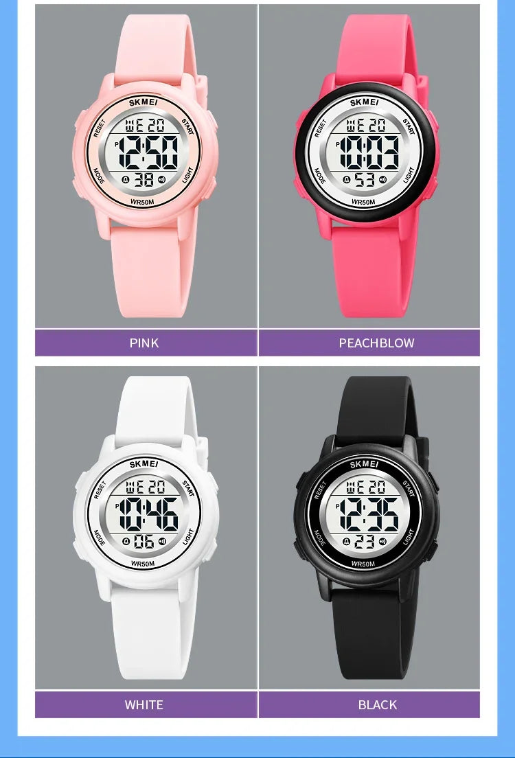 Waterproof Kids Sports Watch Inspirational Watches