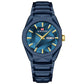 Geometric Stainless Steel Quartz Watch
