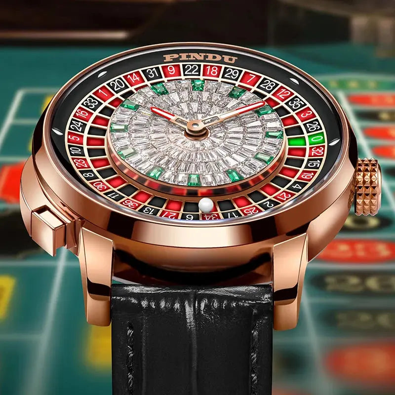Roulette Game Mechanical Watch Inspirational Watches