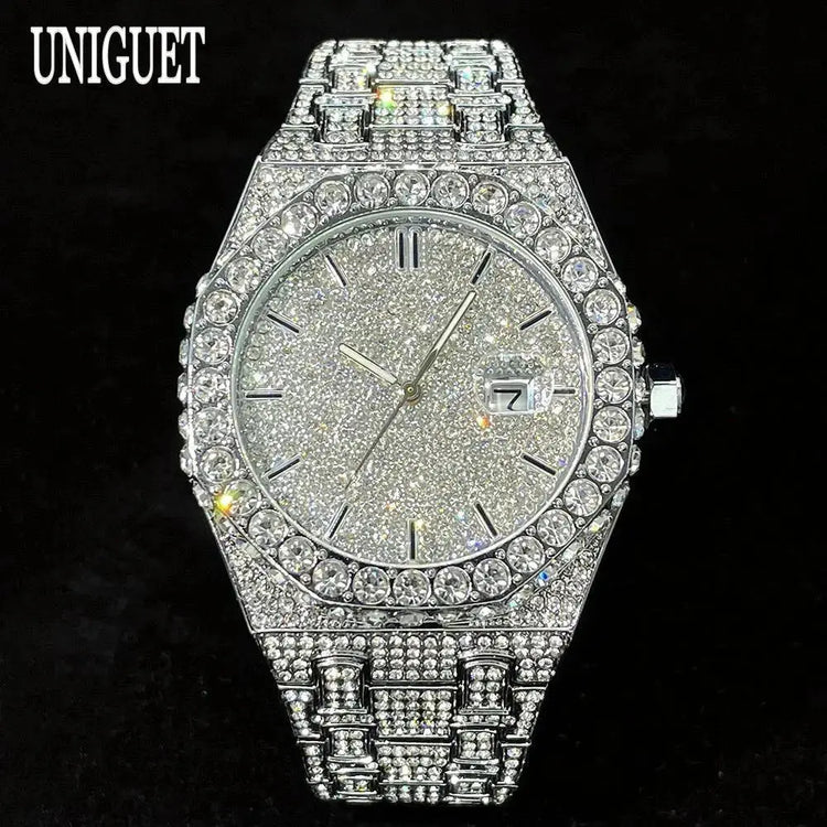 Luxury Iced Out Waterproof Watch - Inspirational Watches