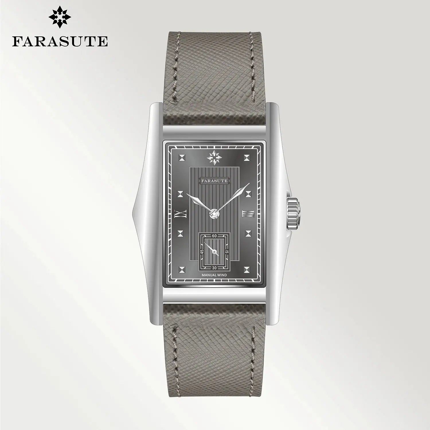 Square Dial Mechanical Movement Inspirational Watches