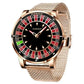 Design Automatic Mechanical Watch Movement Rotating Dial Roulette Watch - Inspirational Watches