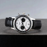 Mechanical Chronograph Panda Wristwatch Air Force Sapphire Waterproof Inspirational Watches