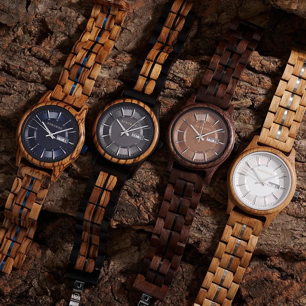Wood Fashion Chronograph Watch Inspirational Watches