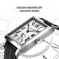 Square Business Formal Automatic Mechanical Inspirational Watches