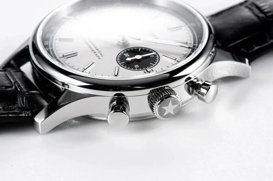 Mechanical Chronograph Panda Wristwatch Air Force Sapphire Waterproof Inspirational Watches