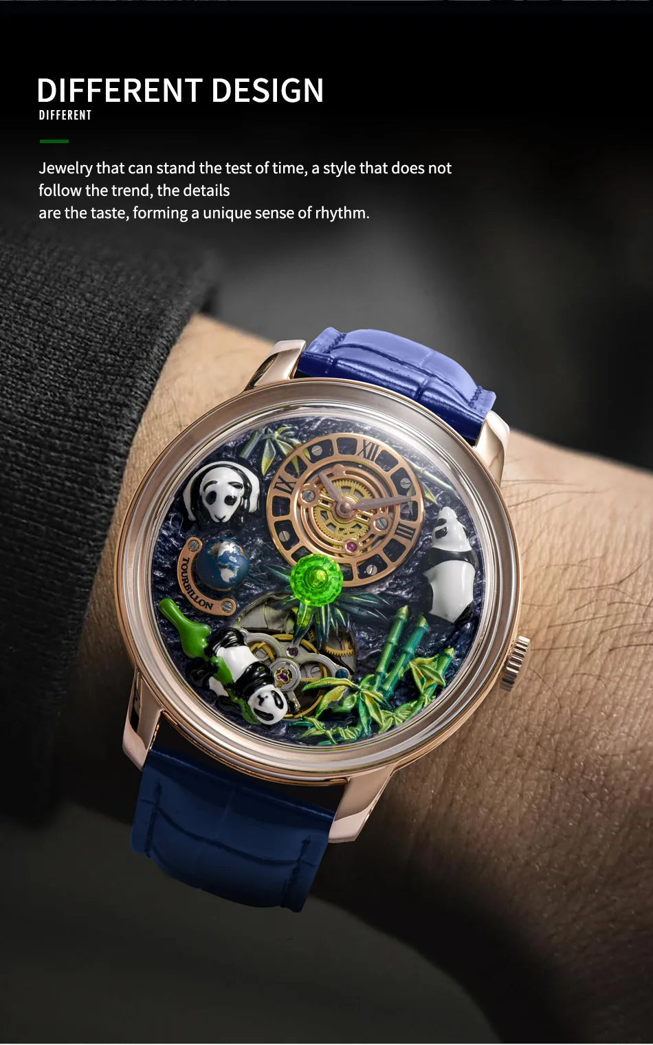 Panda Bamboo Mechanical Men&