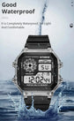 Digital Sports Luminous Multifunction Waterproof watch Inspirational Watches