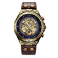 Retro with Genuine Leather Inspirational Watches