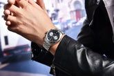 Sports Quartz Chronograph Men Luxury Watches Sapphire Stainless Steel Diving Clock Inspirational Watches