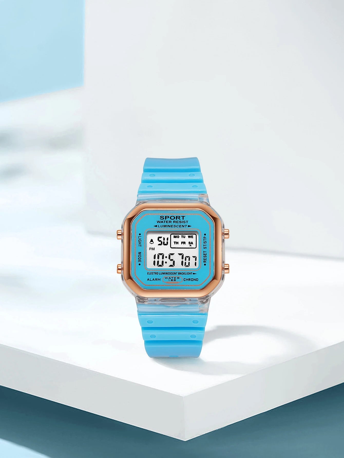 Multifunctional LED Digital Kids Sports Watch Inspirational Watches