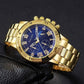 Luxury Large Dial Men Business Fashion Quartz Wristwatches - Inspirational Watches
