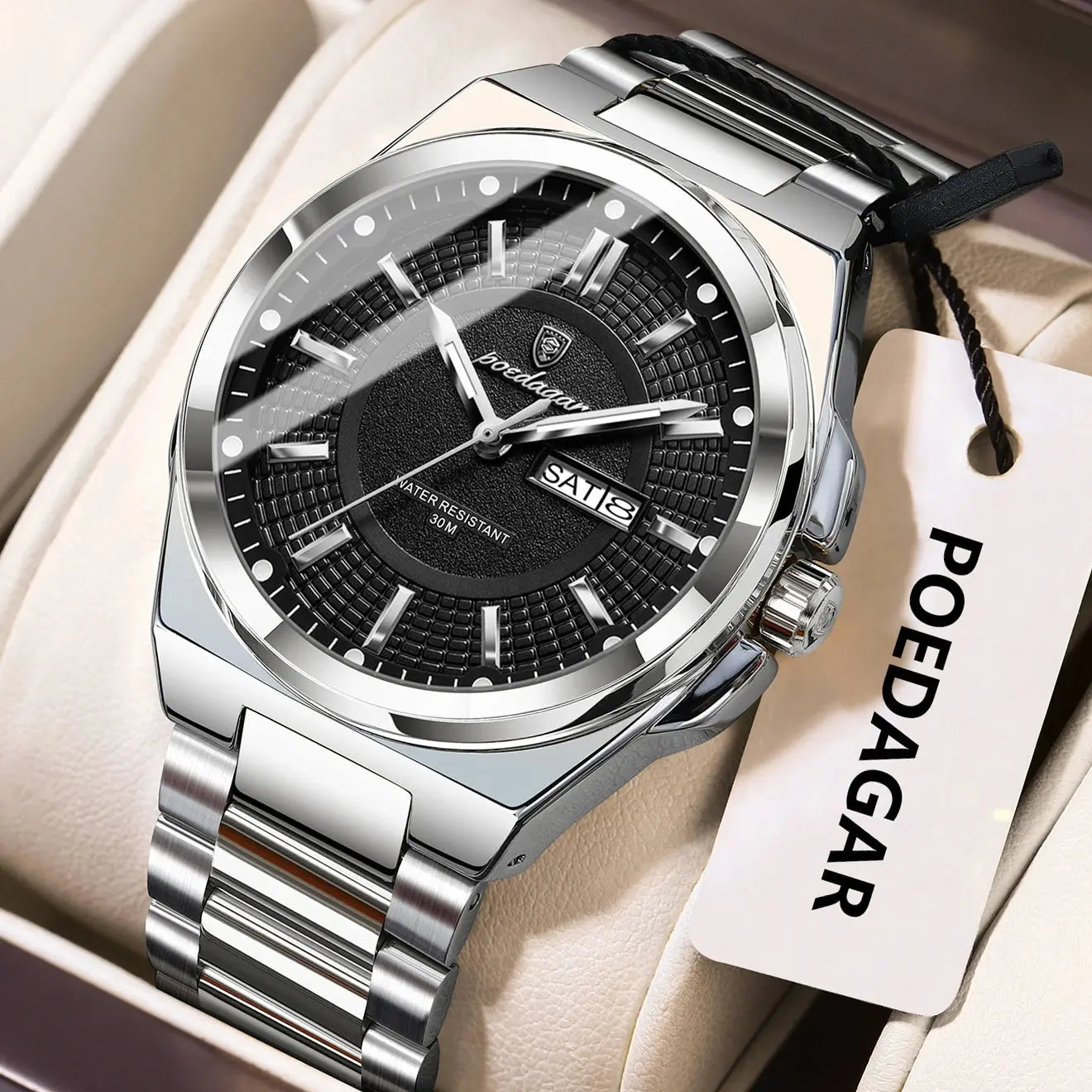 Classic Stainless Steel Wristwatches