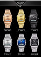 Stainless Steel LED Digital Dual Display Clock Waterproof Sports Watch Inspirational Watches