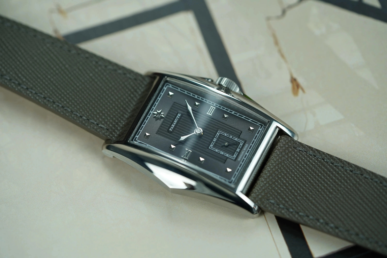 Square Dial Mechanical Movement Inspirational Watches