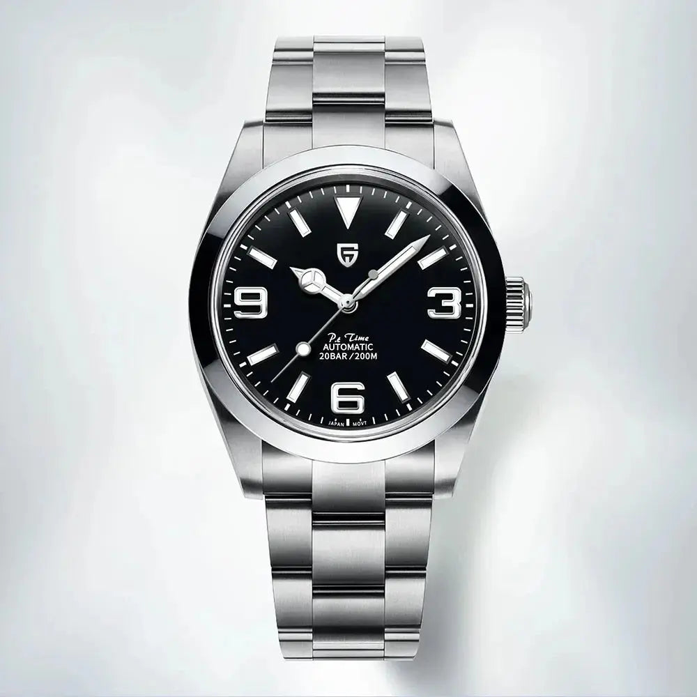 Automatic Watches 40MM Stainless Steel Wristwatch Sapphire AR Coated - Inspirational Watches