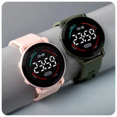 Waterproof LED Digital Luminous Kids Sports Watch Inspirational Watches