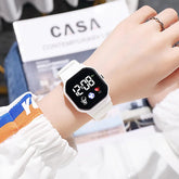 Waterproof LED Digital Kids Sport Watch Silicone Strap Inspirational Watches
