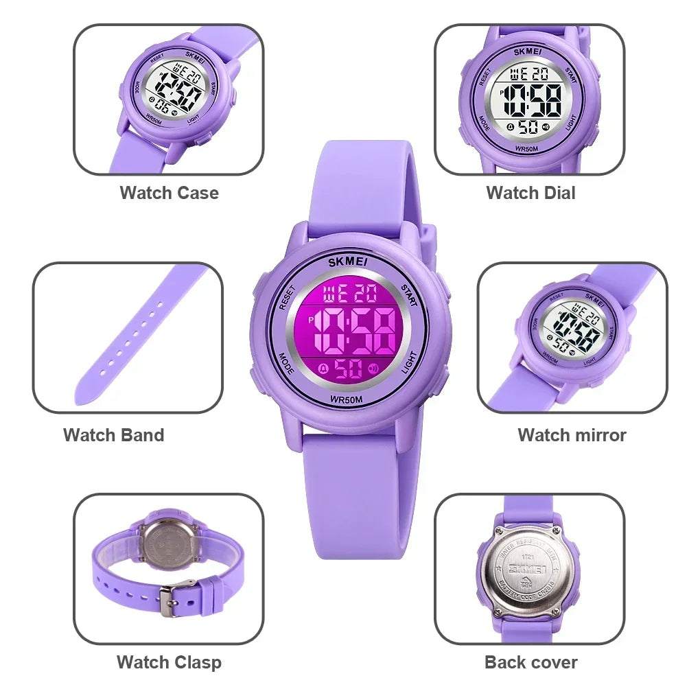 Waterproof Kids Sports Watch Inspirational Watches