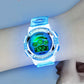 Multifunctional Kids Electronic Watch Color Luminous Dial Life Waterproof Inspirational Watches