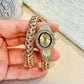 Snake Head Embellished Women&