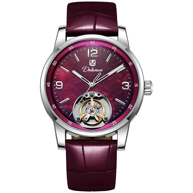 NEW Tourbillon Watch Men Fashion Sport Automatic Mechanical Clock Waterproof Wristwatch Top Brand Luxury Business Watch Reloj Inspirational Watches