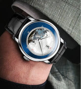 Original Painting Dial automatic Sapphire Crystal Glass Watch - Inspirational Watches