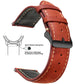 Vintage Quick-Release Genuine Leather Watch Strap