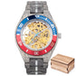 Luxury Wooden Mechanical Watches for Men – Premium Automatic Timepiece with Oversized Dial - Inspirational Watches