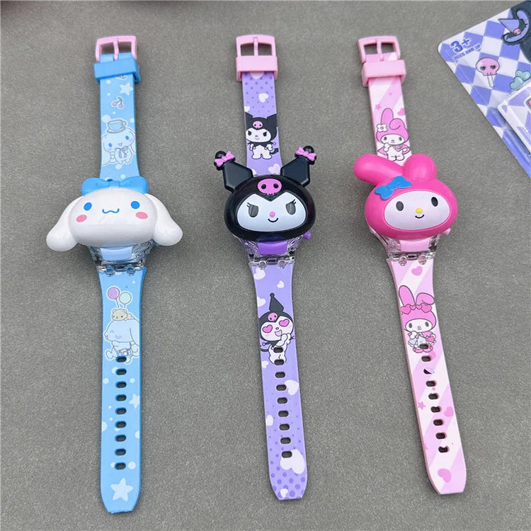Musical & Luminous Kuromi Kids Watch Inspirational Watches