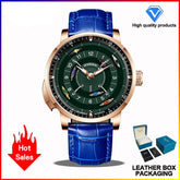 Horse Gambling Full Automatic Mechanical Inspirational Watches