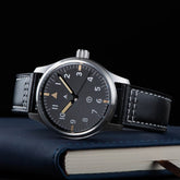 SEESTERN Watch Automatic Mechanical Wristwatches NH35 Movement Military Full Luminous Sapphire Crystal Waterproof Army Air Force Inspirational Watches