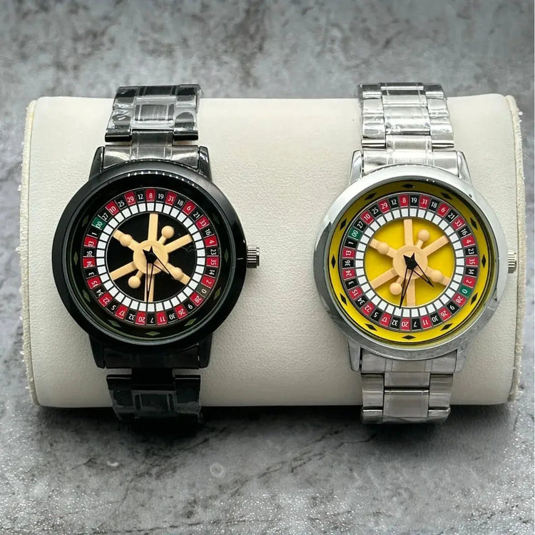 Gambling Stainless Steel Quartz Watch Inspirational Watches