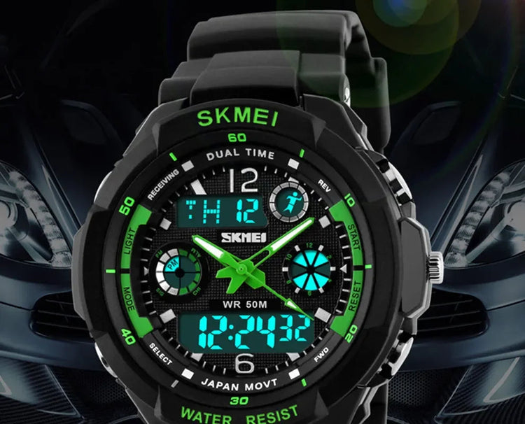 Shockproof Waterproof Electronic Watch Inspirational Watches