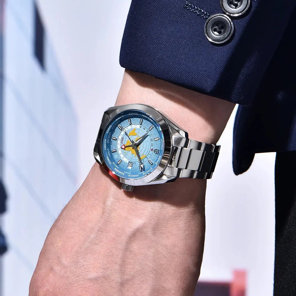 Light Luxury NH34A Movement Sapphire Glass Man watch 316L All Steel Waterproof Inspirational Watches