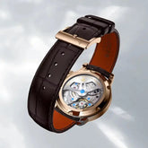 World Time Automatic Mechanical Calendar Stainless Steel Inspirational Watches