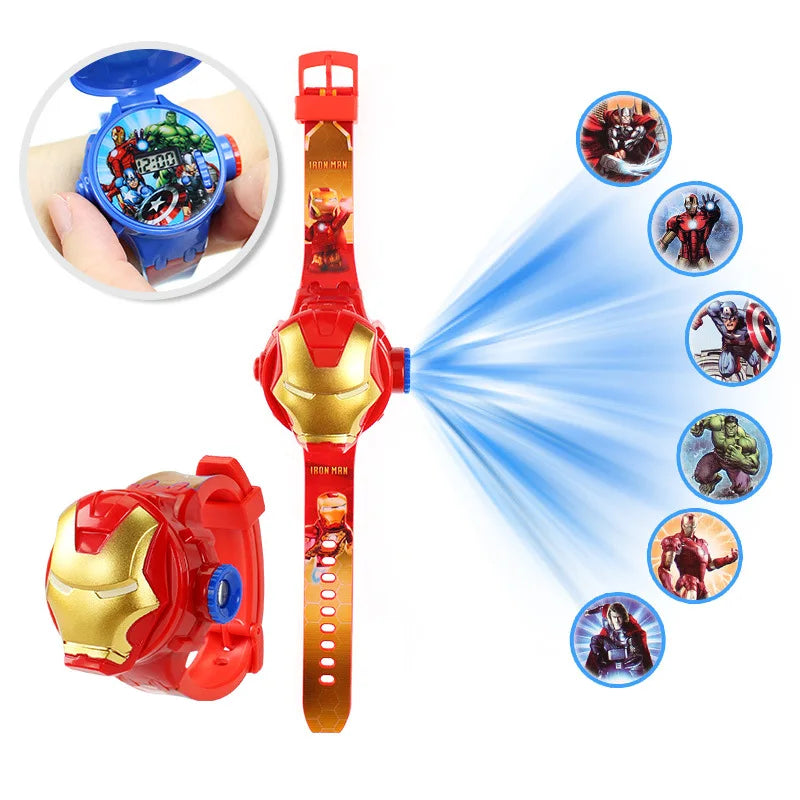 Colorful Super Hero Kids Watch Inspirational Watches