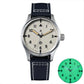 Automatic Mechanical Wristwatches NH35 Movement Military Full Luminous Sapphire Crystal Waterproof Army Air Force Inspirational Watches
